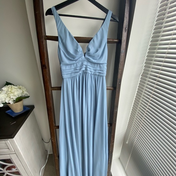 Light blue maxi dress - Picture 3 of 4